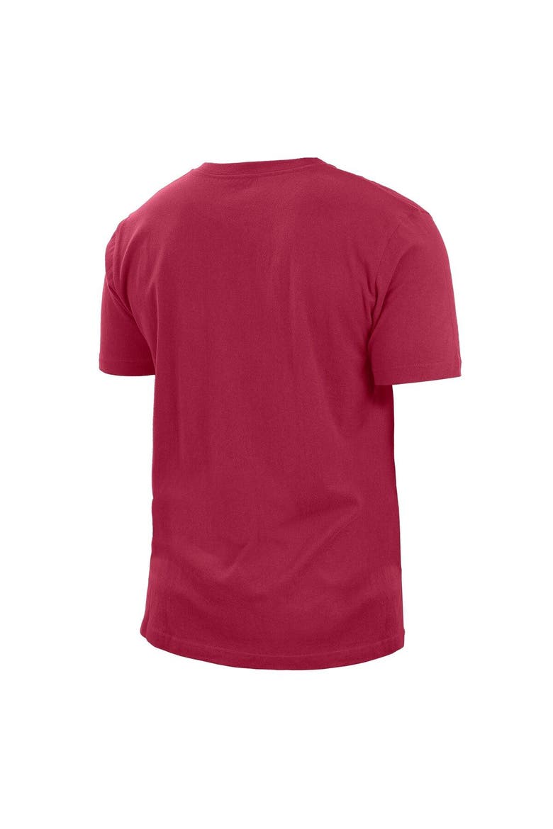Men's New Era Red Arizona Cardinals 2022 Sideline Ink Dye T-Shirt, Alternate, color, Red