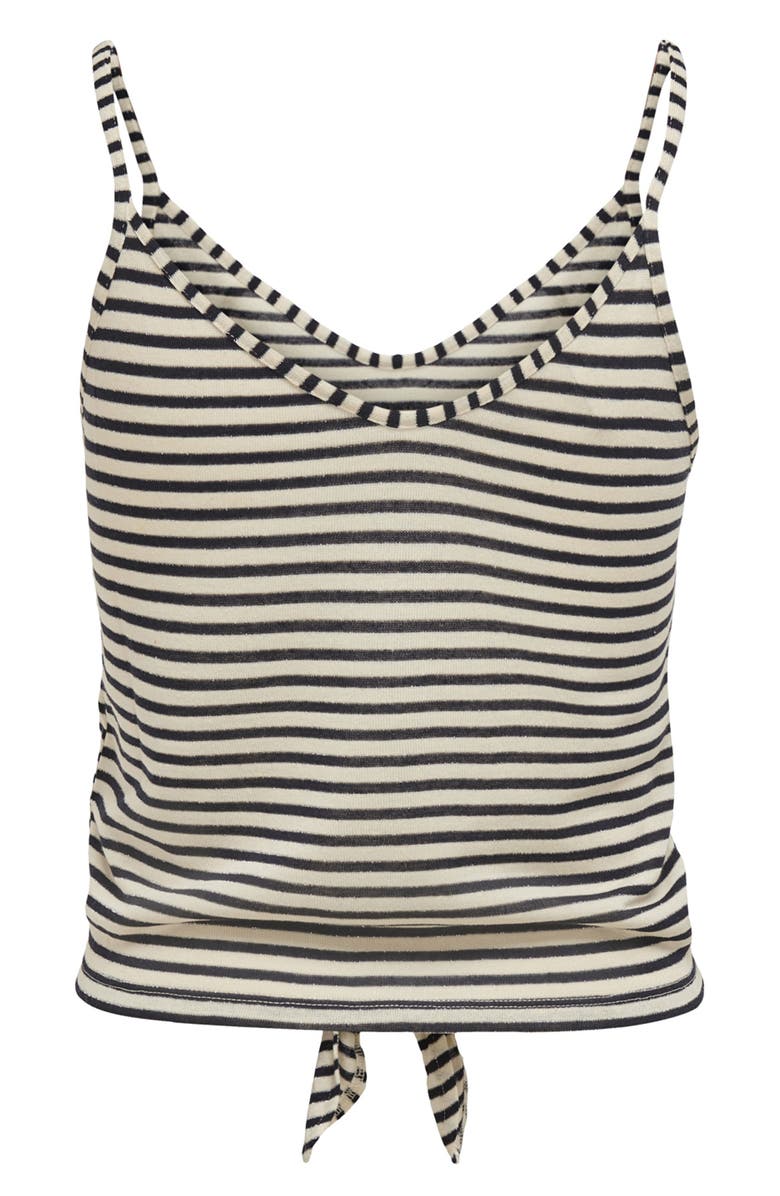 Only Cannes Tie Front Tank Top, Alternate, color,