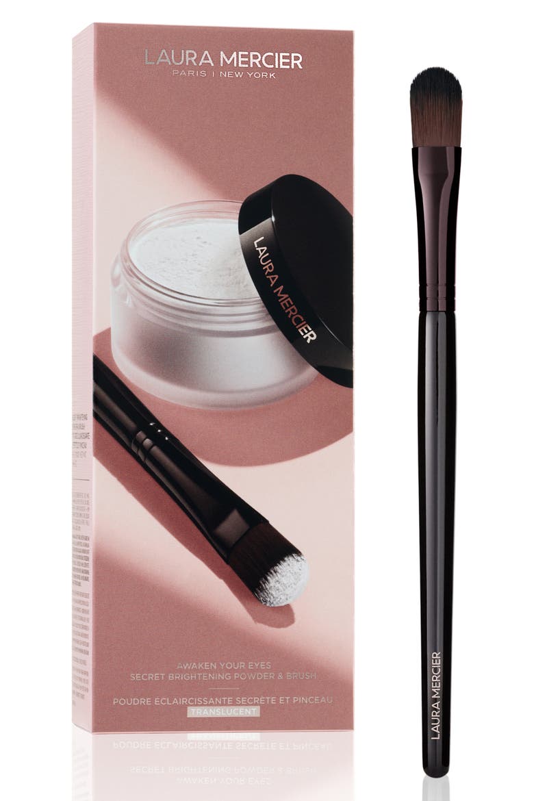 Awaken Your Eyes Secret Brightening Powder & Brush Set $62 Value, Main, color, NO COLOR
