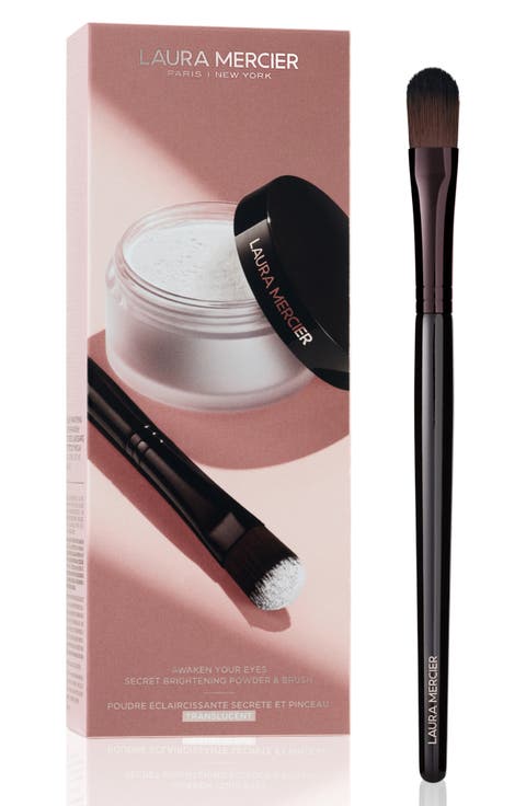 Awaken Your Eyes Secret Brightening Powder & Brush Set $62 Value