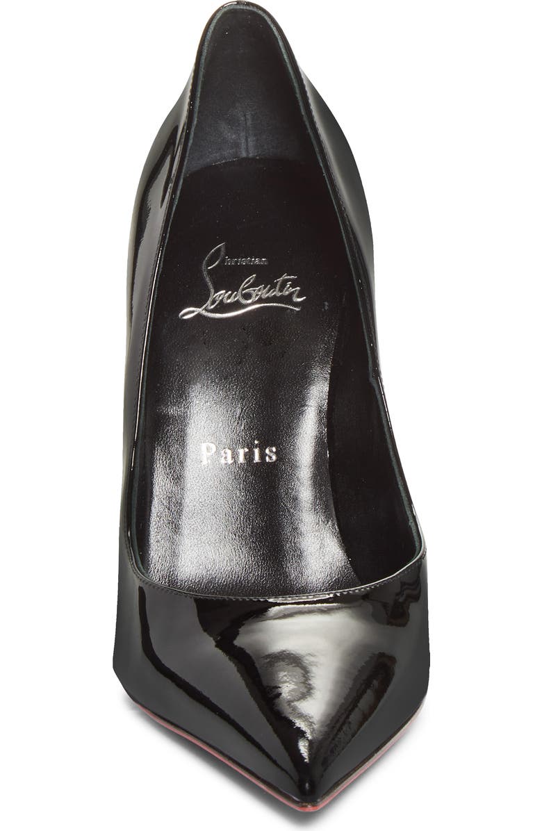 Christian Louboutin Miss Z Pointed Toe Pump, Alternate, color, Black