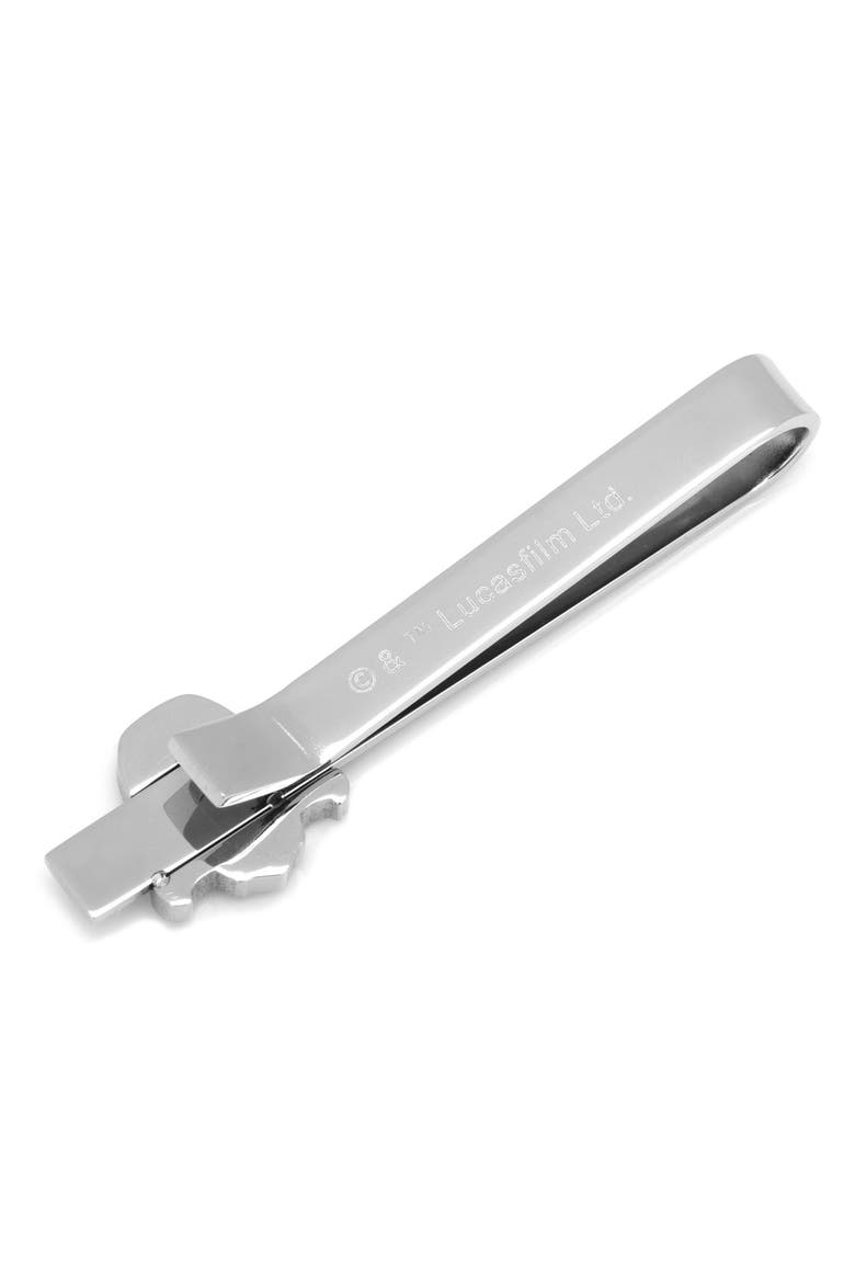 Star Wars™ Stainless Steel Darth Vader Tie Bar, Alternate, color, SILVER
