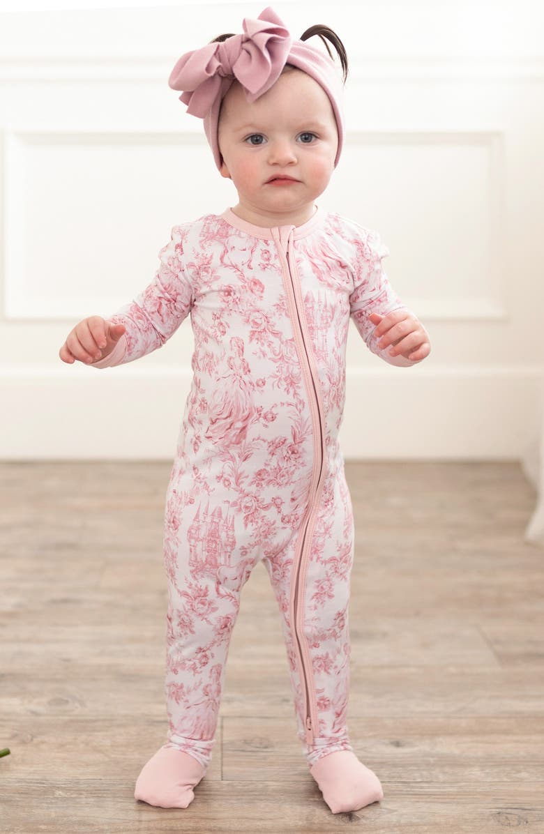 Posh Peanut Fitted Convertible One-Piece Pajamas, Alternate, color, White