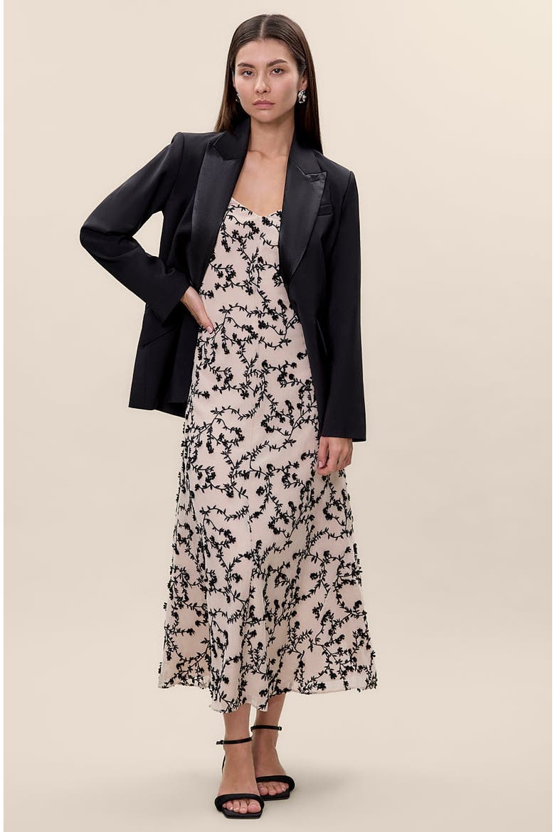 Marisol Dress, Alternate, color, Antique White/Black