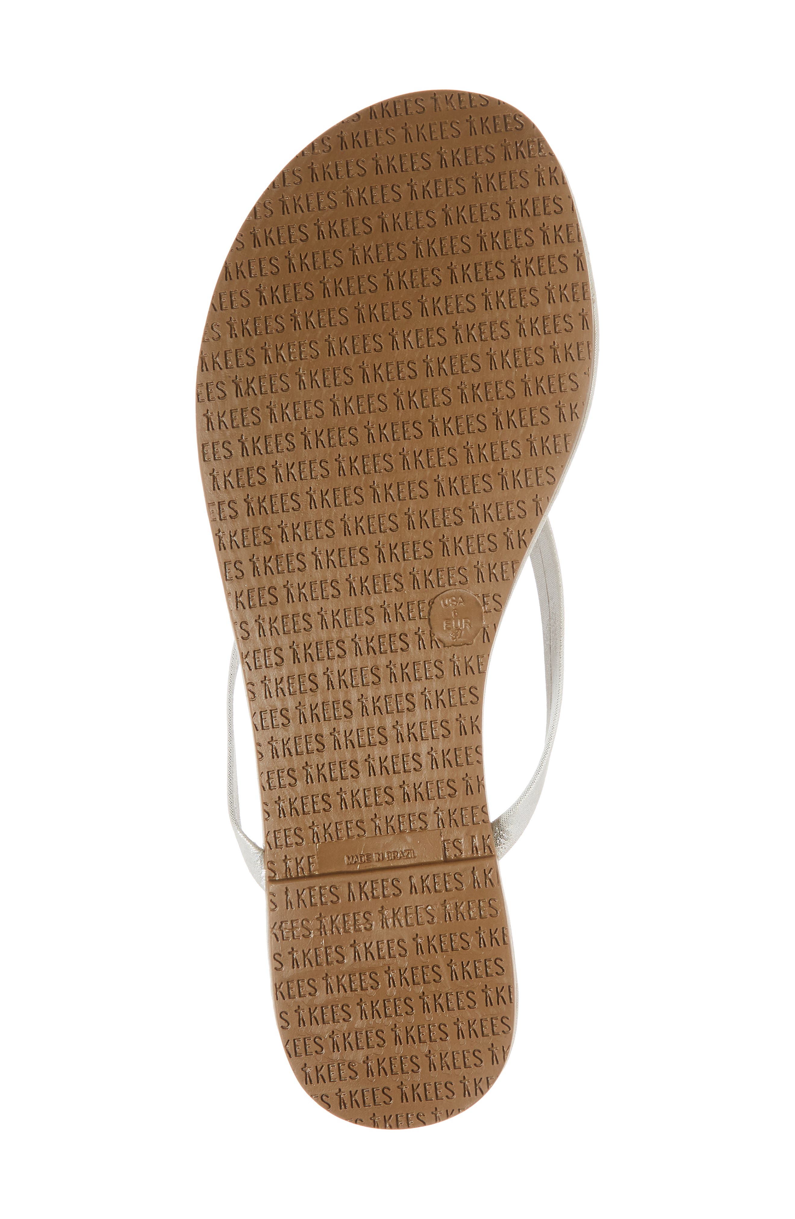 TKEES 'Glitters' Flip Flop, Alternate, color, Gleam Leather