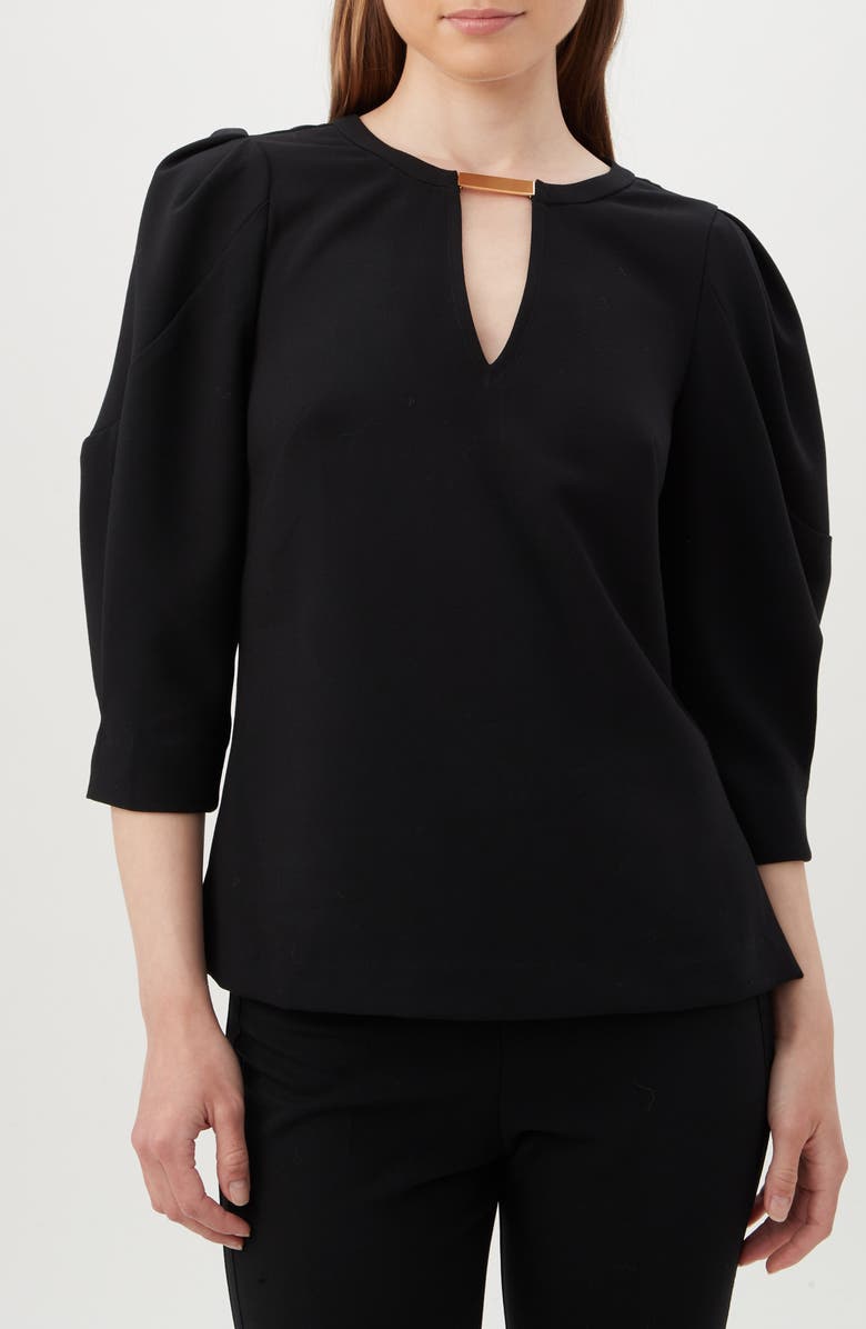 Trina Turk Emiko Puff Sleeve Top, Main, color,