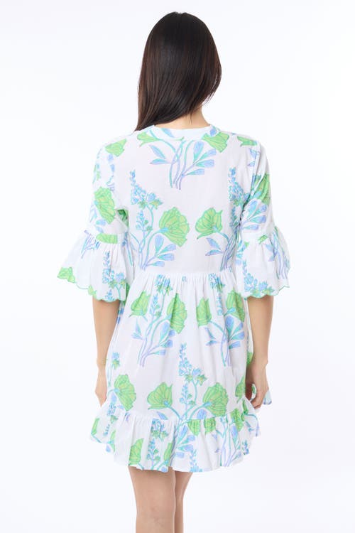 Calypso St Barth Calypso St. Barth Mykono Dress In Green/blue