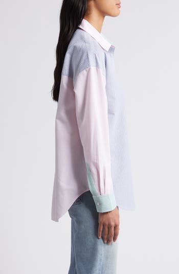 Stripe Oversize Shirt