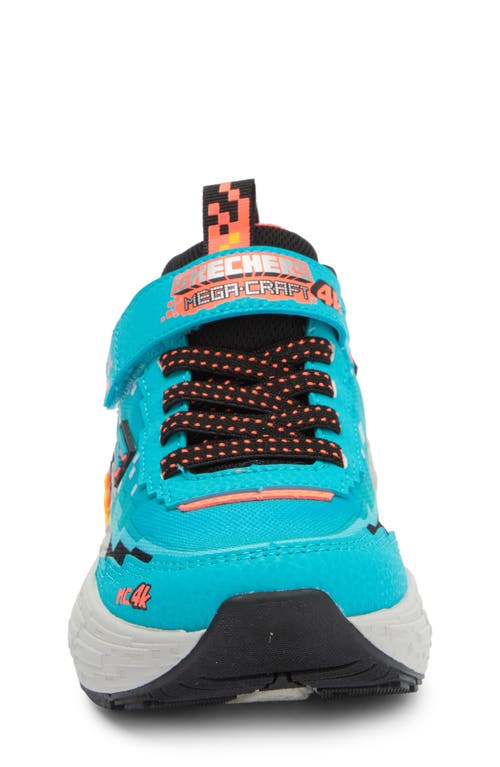 Skechers Mega-craft® 4k Sneaker In Turquoise/black