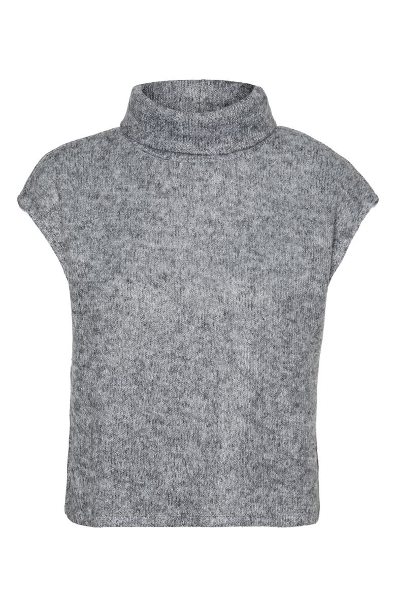 VERO MODA Blis Cap Sleeve Turtleneck Sweater, Alternate, color,