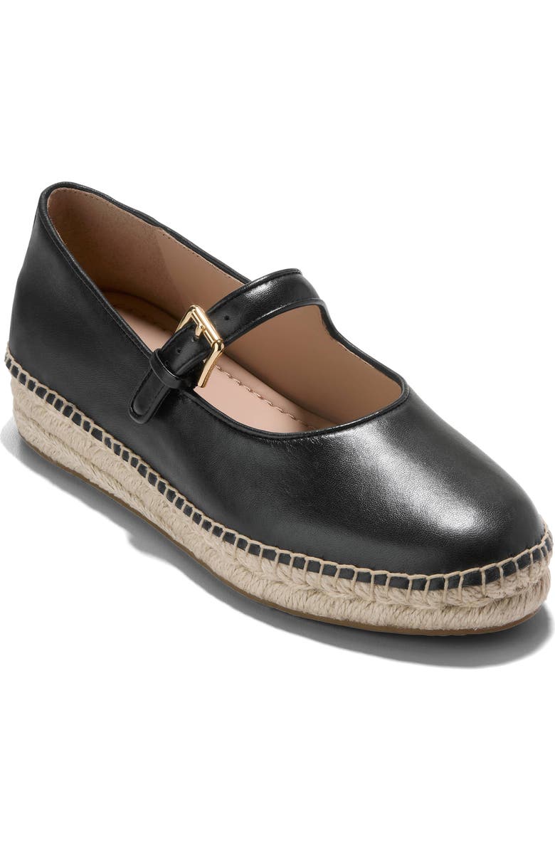 Cole Haan CloudFeel Asbury Mary Jane Flat, Main, color, Black Leather