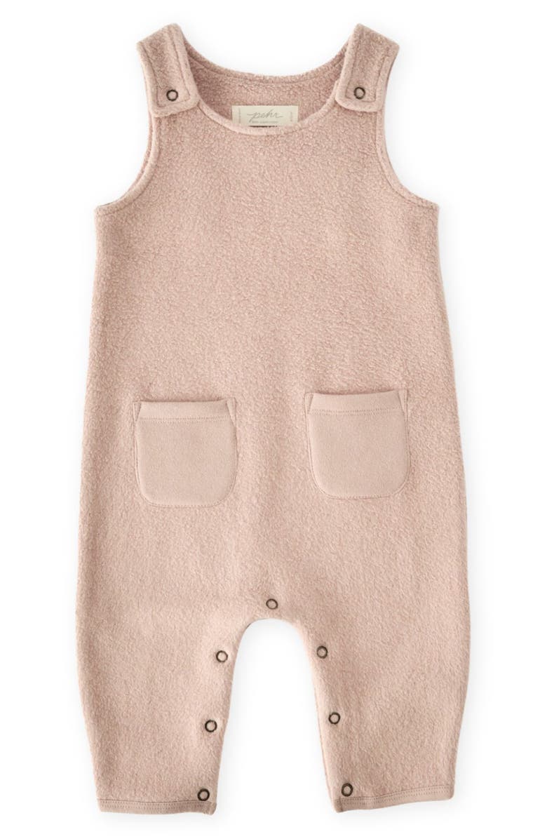 Pehr Fleece Overalls, Main, color, Rose Pink