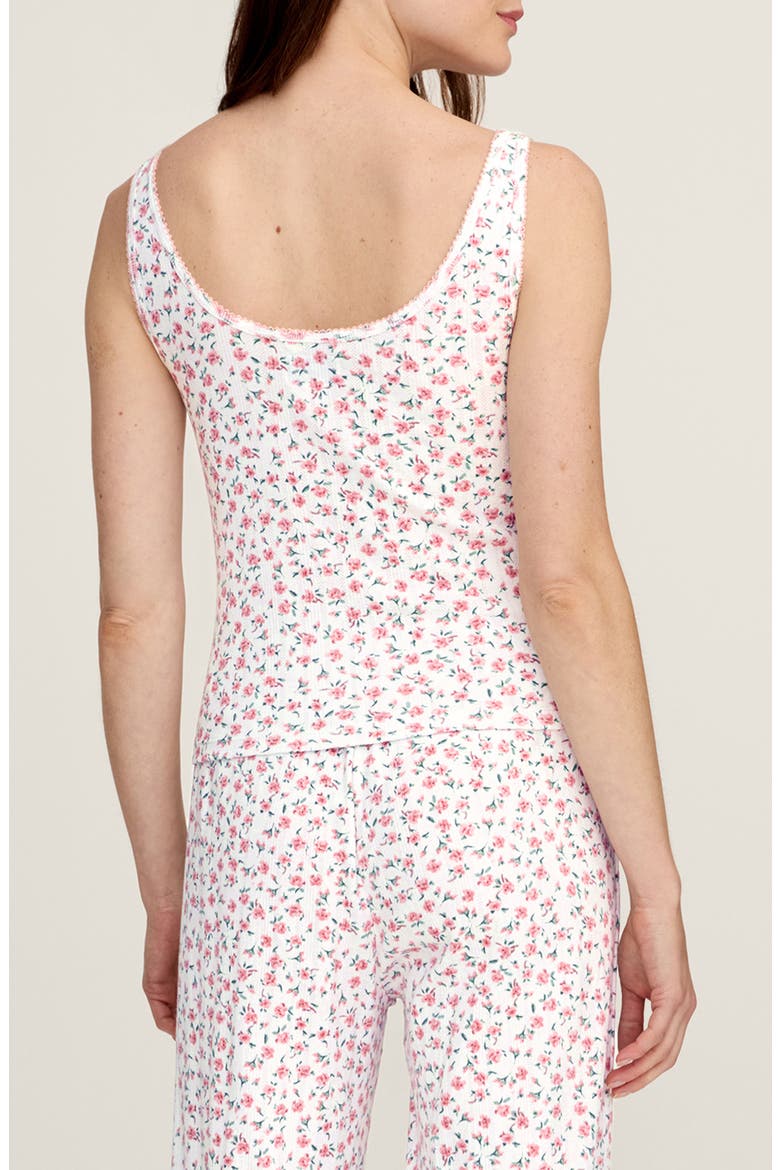 Pima Cotton Pointelle Tank, Alternate, color, PINK