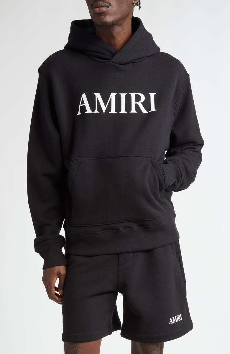 AMIRI Core Logo Hoodie, Main, color, Black