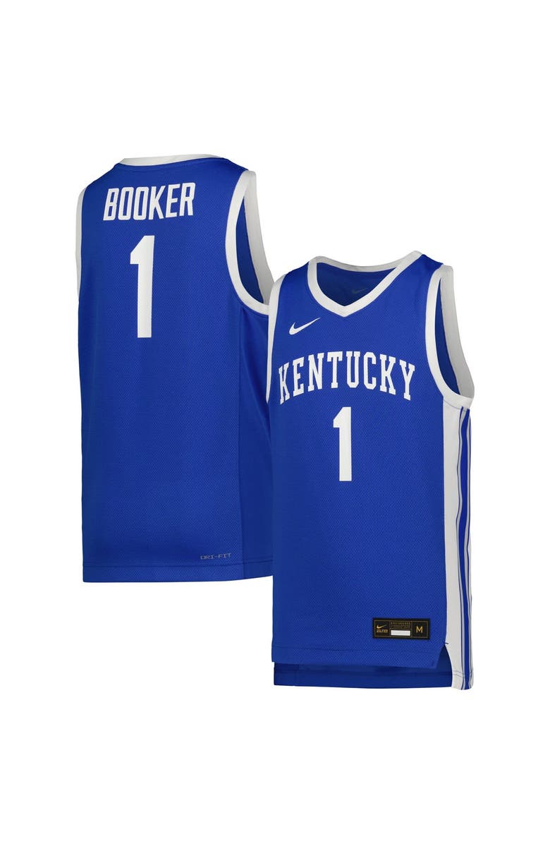 Nike Youth Nike #1 Royal Kentucky Wildcats Icon Replica Basketball Jersey, Main, color, Royal
