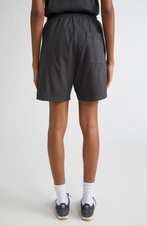 Shop Sporty And Rich Sporty & Rich Hwcny Cotton Gym Shorts