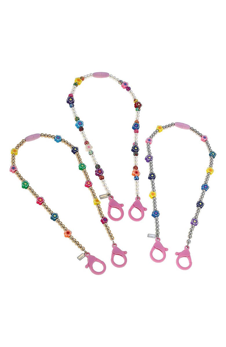 Canvas Jewelry 3-Pack Kids' Face Mask Chains, Main, color,