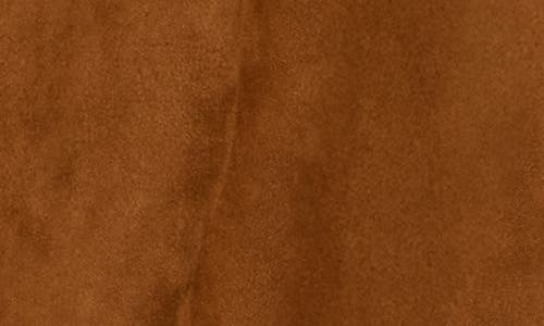 Gemma + Jane Faux Suede Jacket In Brown