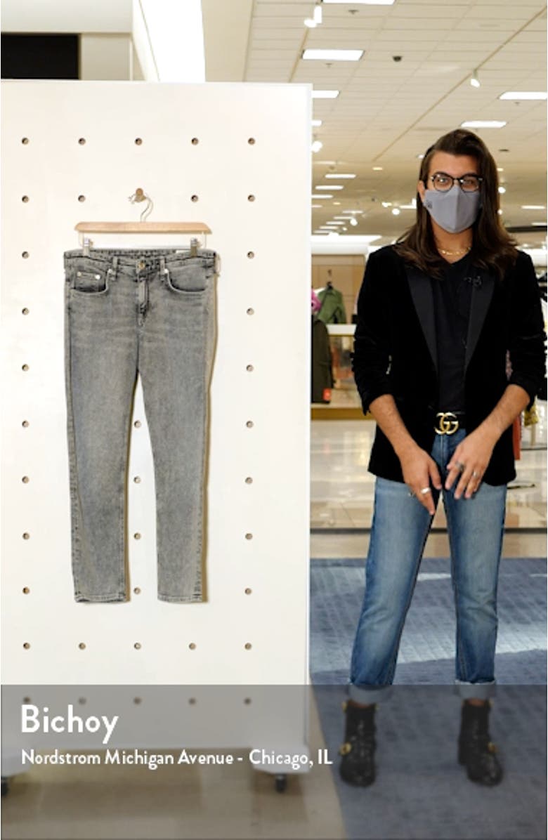 Dre Crop Slim Boyfriend Jeans, sales video thumbnail