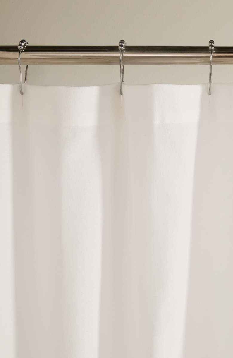 HOMESPUN Mixed Stripe Shower Curtain, Alternate, color, 