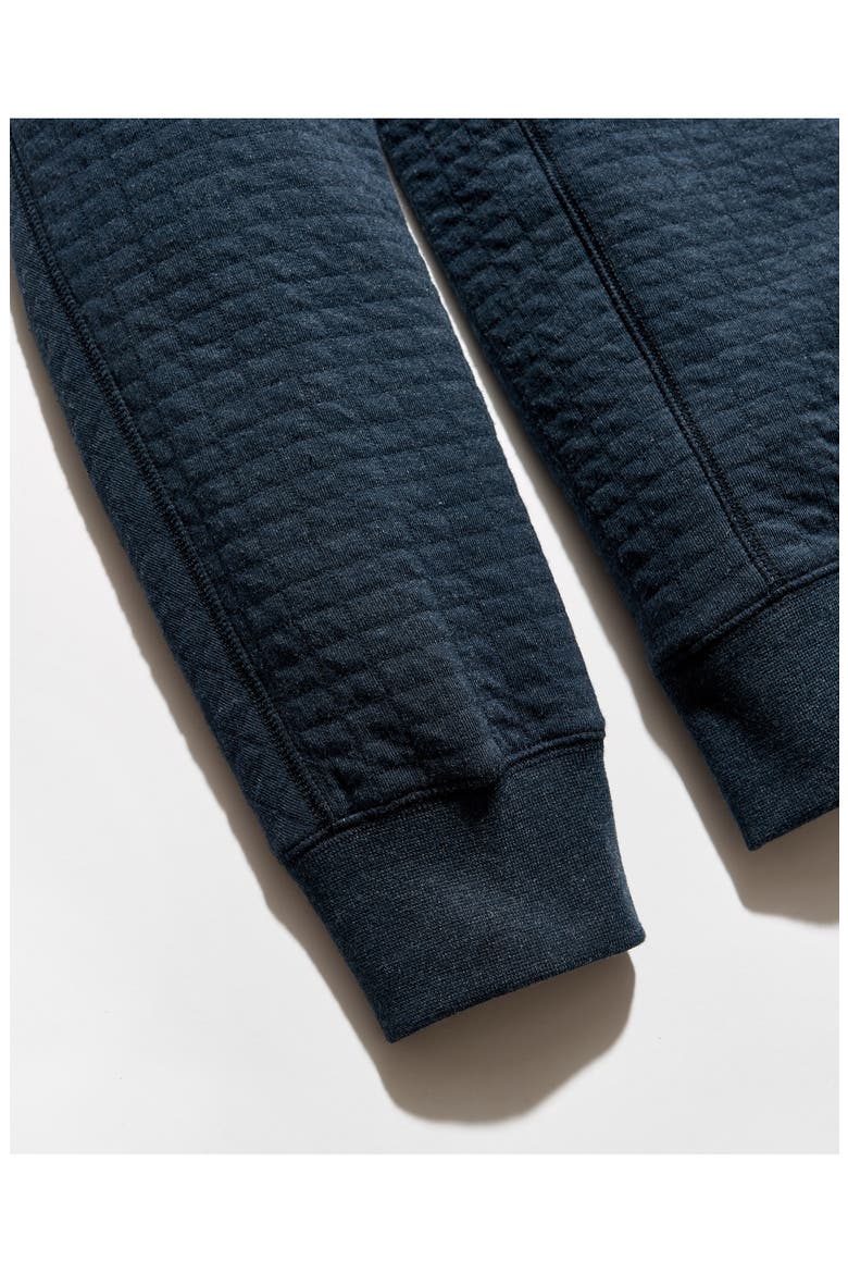 Box Quilt Hoodie, Alternate, color, CARBON BLUE