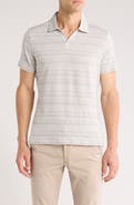 Robert Barakett Duval Stripe Johnny Collar Polo
