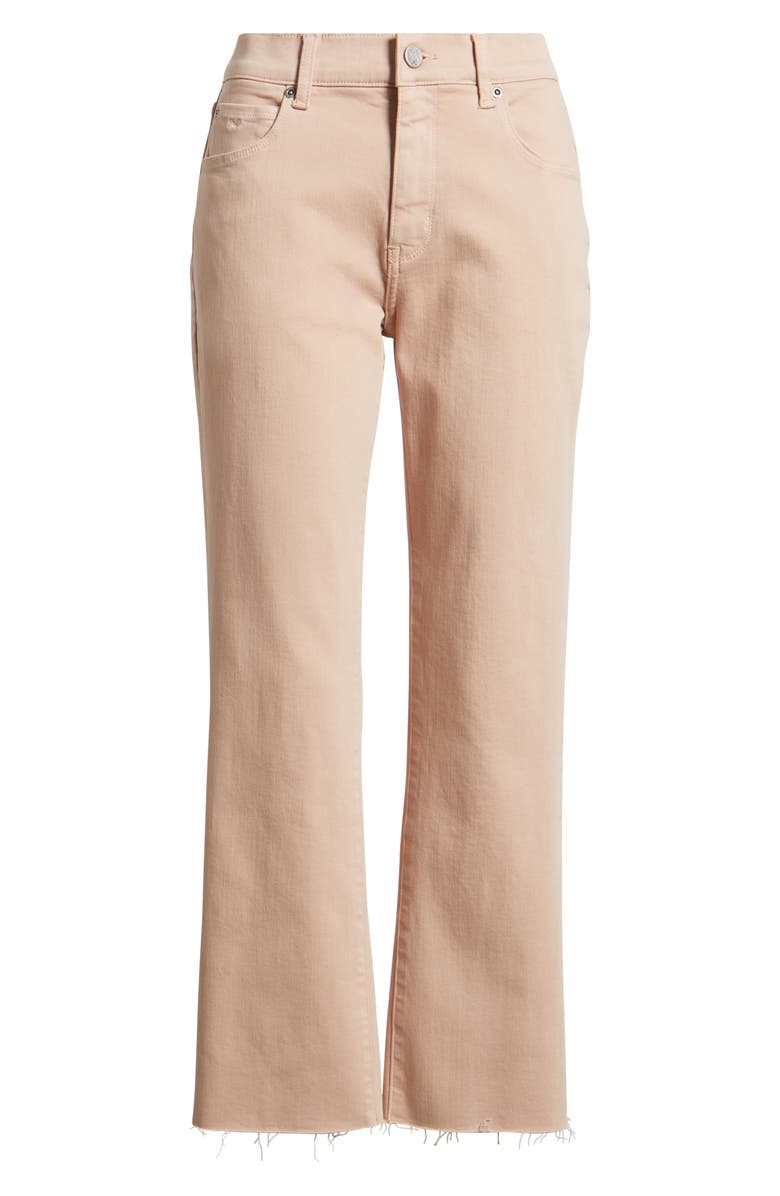 KOBI HALPERIN Mika High Waist Raw Hem Pants, Alternate, color, Ash Rose
