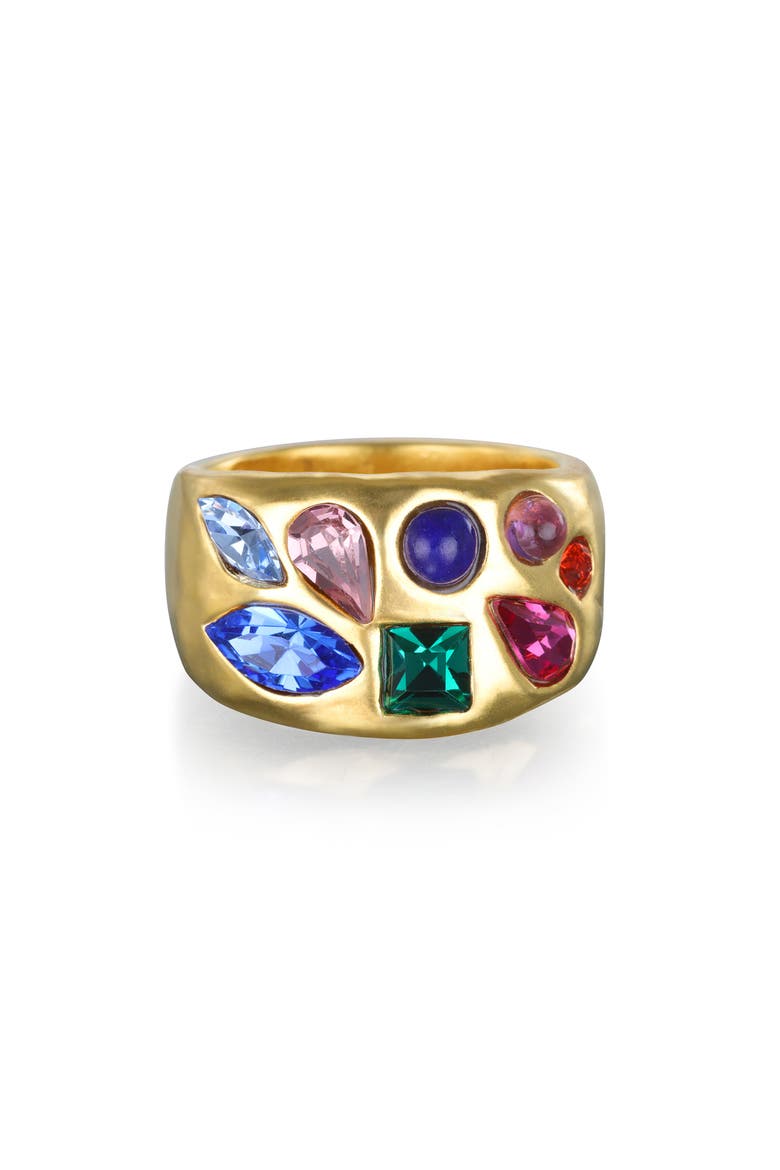 Theodora Ring, Main, color, GOLD MULTI