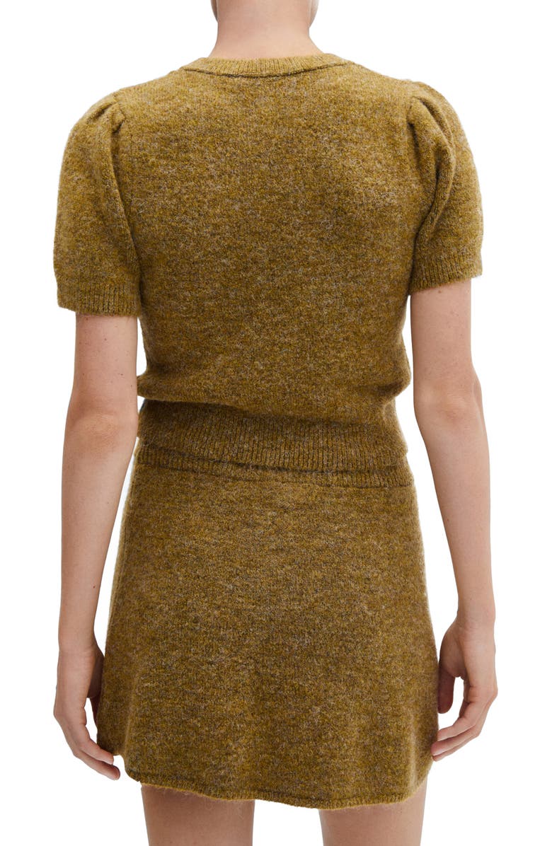 MANGO Short Sleeve Sweater, Alternate, color, 