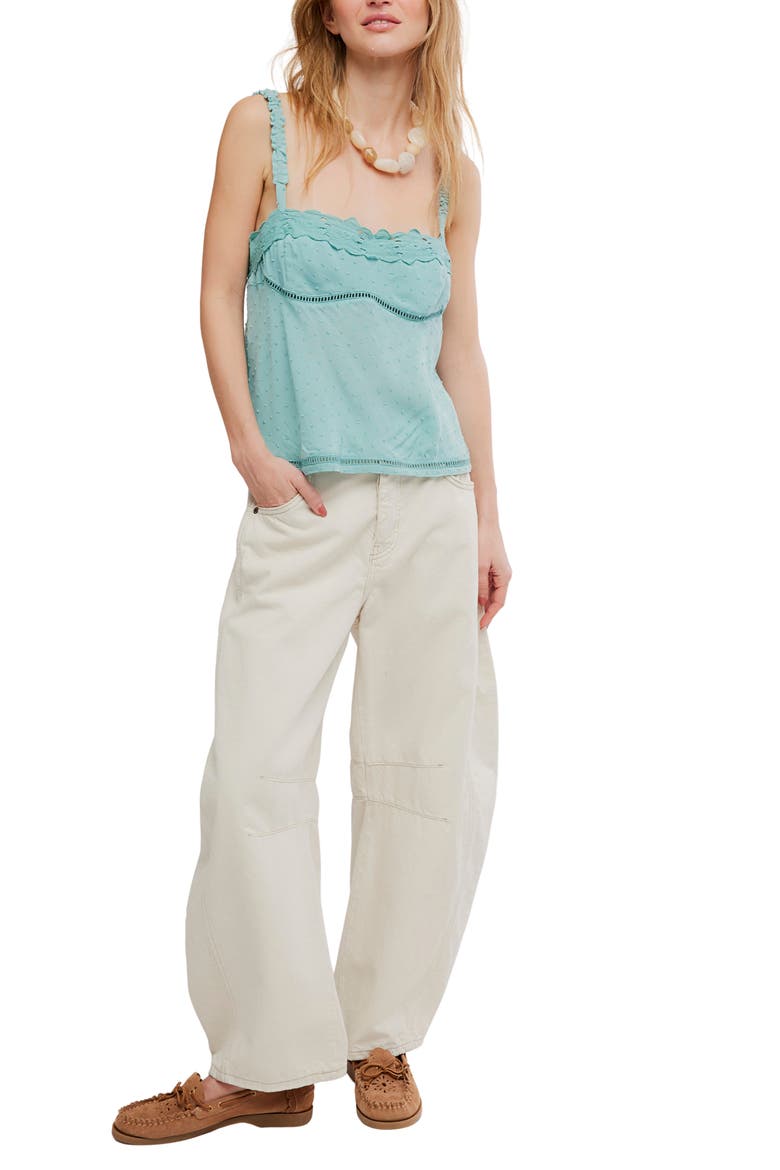Little Love Dot Tank, Alternate, color, AQUA