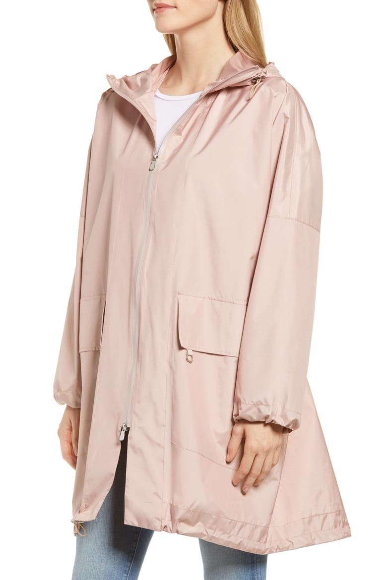 Honor Rain Jacket, Alternate, color, PINK
