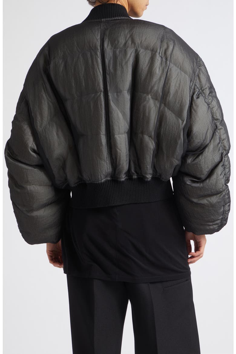 Secchia Padded Flight Jacket, Alternate, color, BLACK