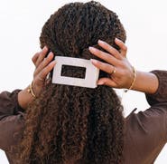 TELETIES Medium Flat Rectangle Hair Clip