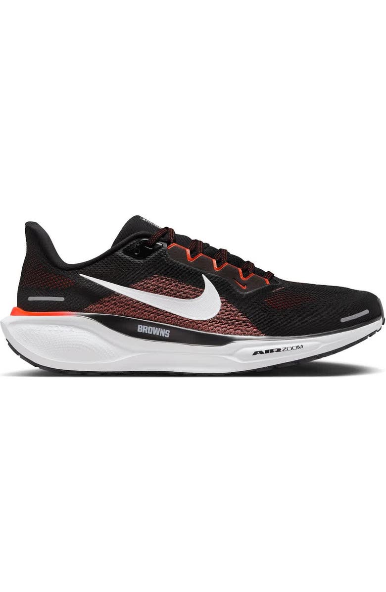 Nike Unisex Nike Black Cleveland Browns Zoom Pegasus 41 Running Shoes, Main, color, Black