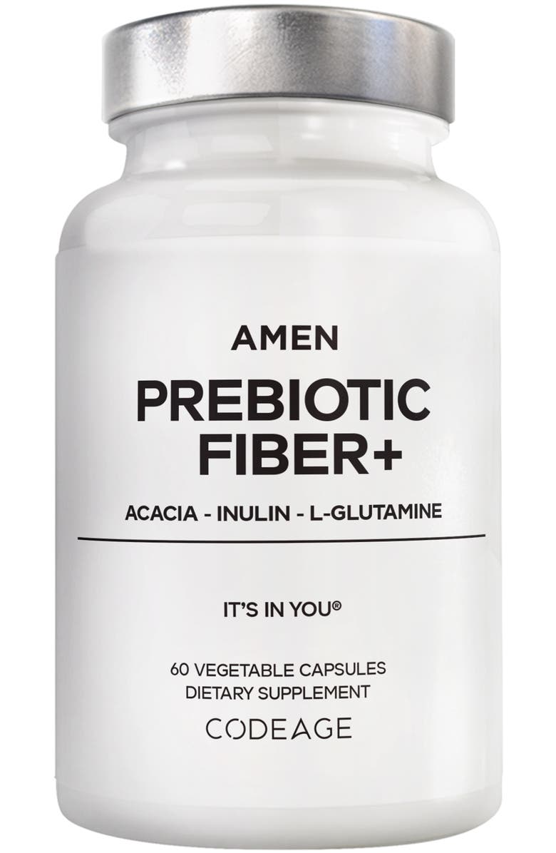 Amen Prebiotic Fiber+, Organic Acacia Fiber
Chicory Inulin Supplement, Main, color, White