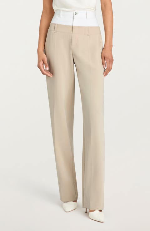 Dionne Mixed Media Pants