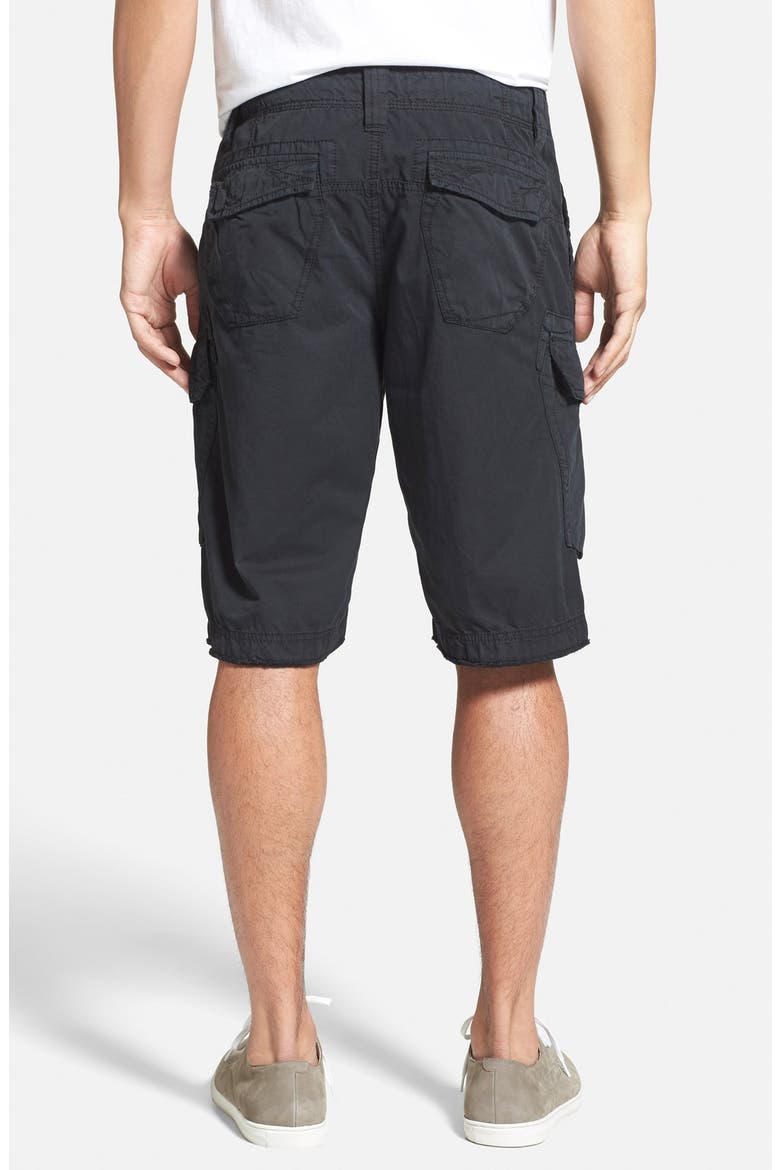 'Logan' Cargo Shorts, Alternate, color, JET BLACK