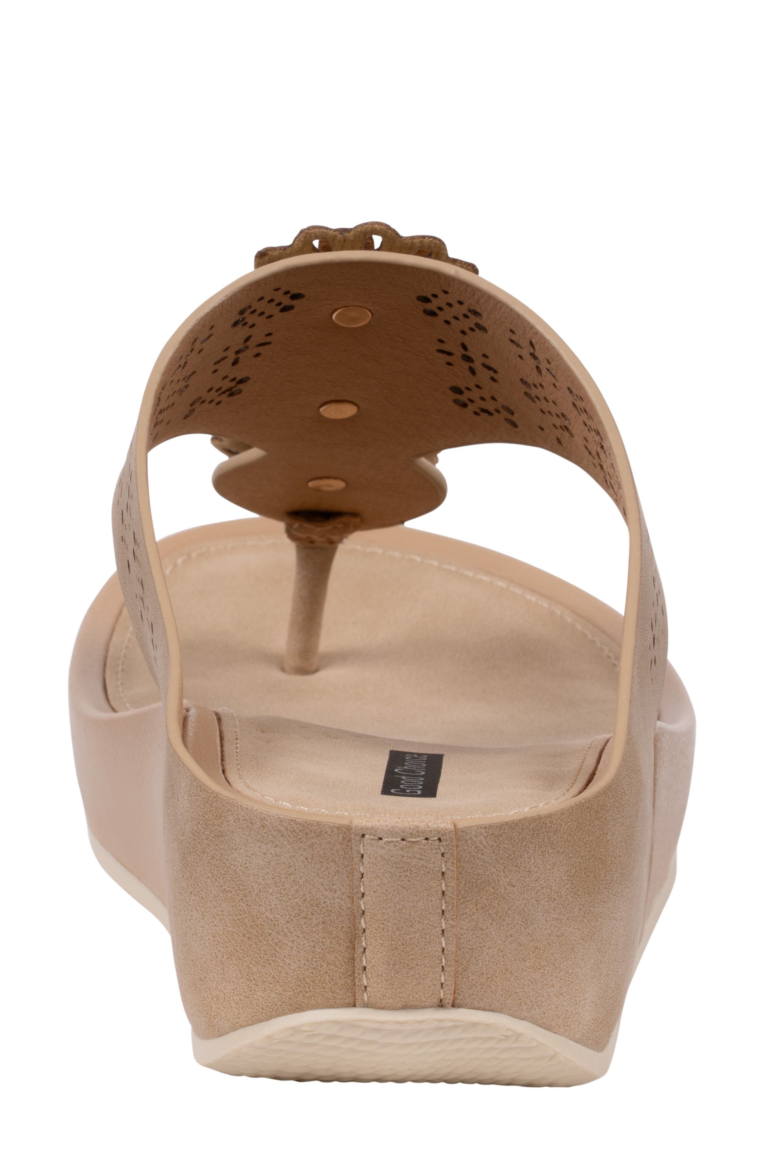 Rana Wedge Sandal, Alternate, color, BEIGE