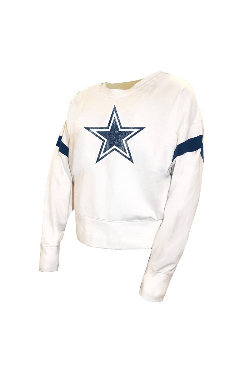 FANATICS Women's Fanatics White Dallas Cowboys Plus Size Fleece Pullover Sweatshirt, Alternate, color, White