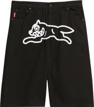 ICECREAM Fenton 5-Pocket Cotton Twill Shorts