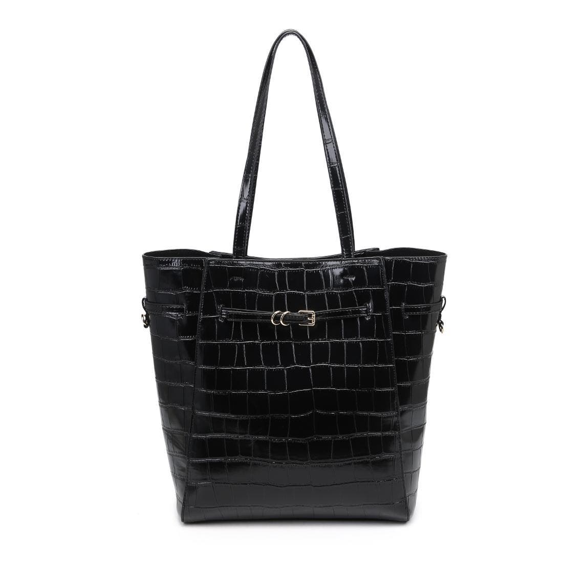 MODA LUXE Athena Bucket in Black 