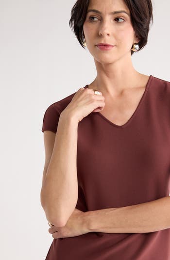 V-Neck Shift Dress