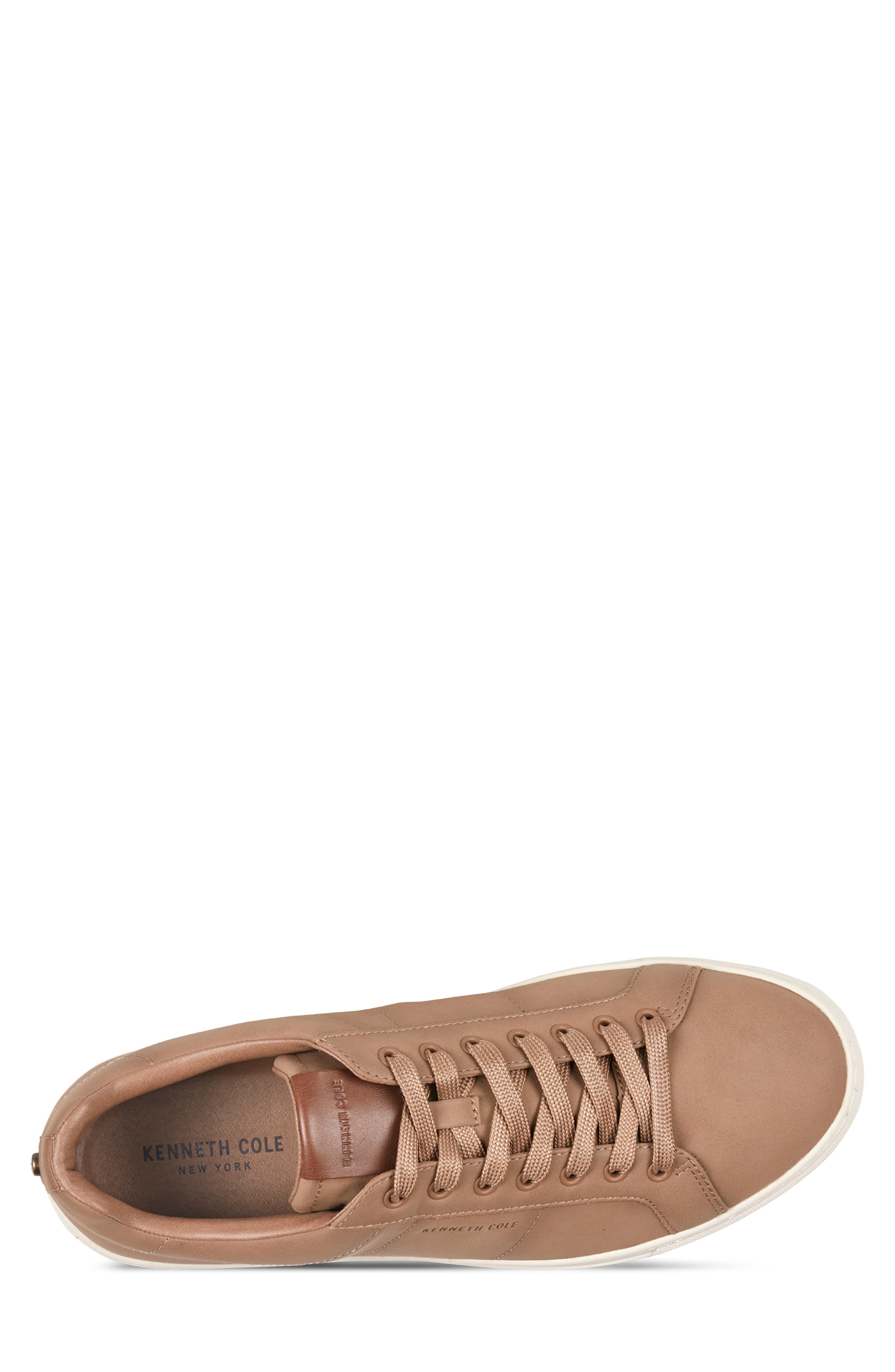 Jally Sueded Low Top Sneaker, Alternate, color, LIGHT BROWN