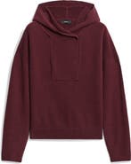 Theory Felted Wool & Cashmere Sweater Hoodie