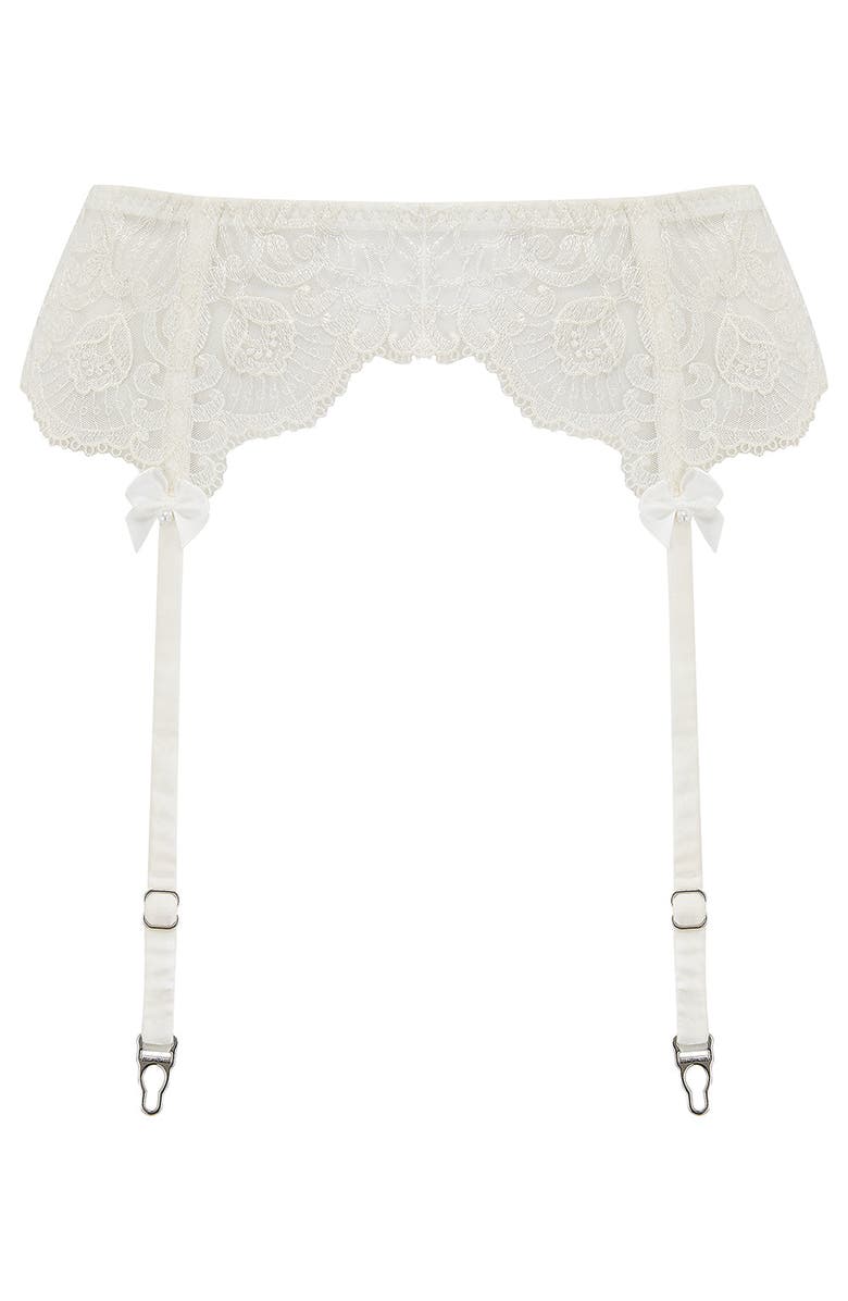 Scarlett Gasque The Lovebirds Suspender, Alternate, color, White