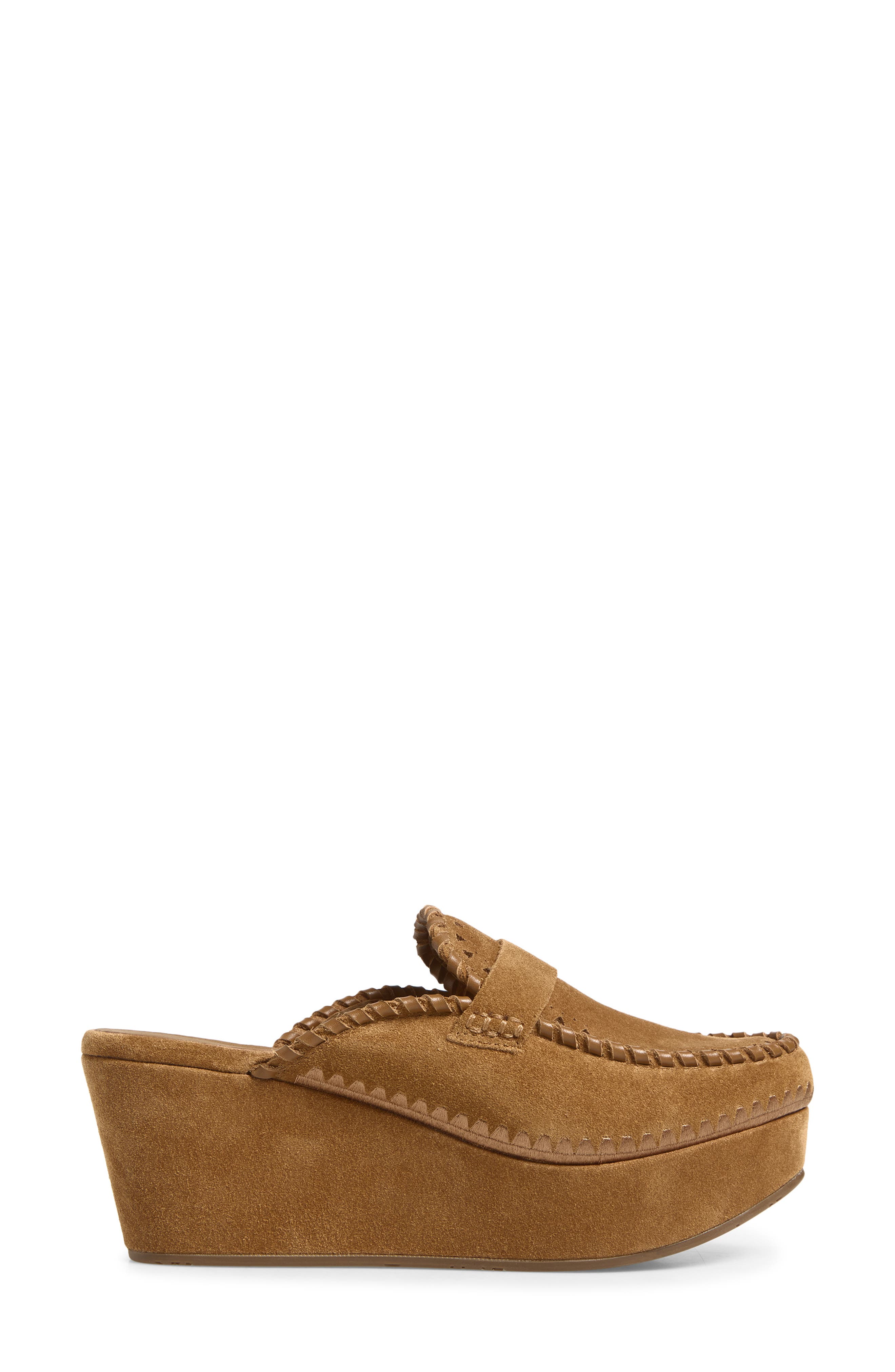 Welsh Wedge Mule, Alternate, color, CAMEL SUEDE