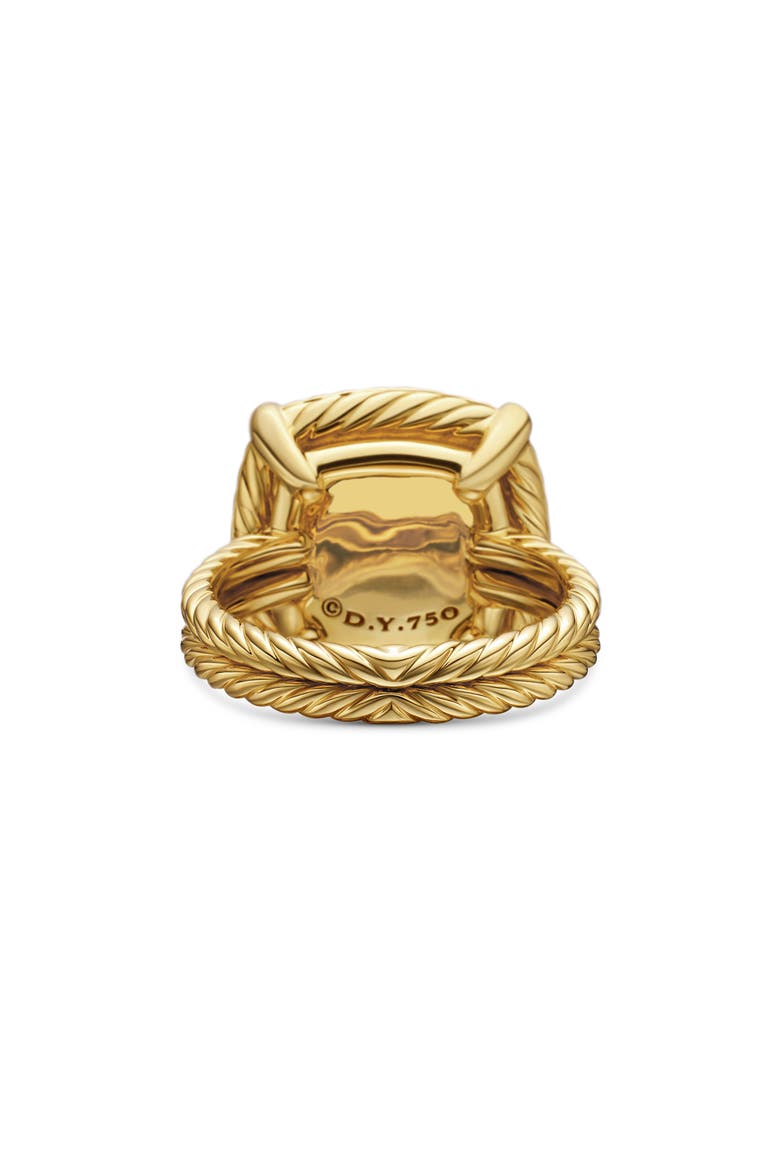 Chatelaine® Pavé Bezel Ring, Alternate, color, 18K YELLOW GOLD