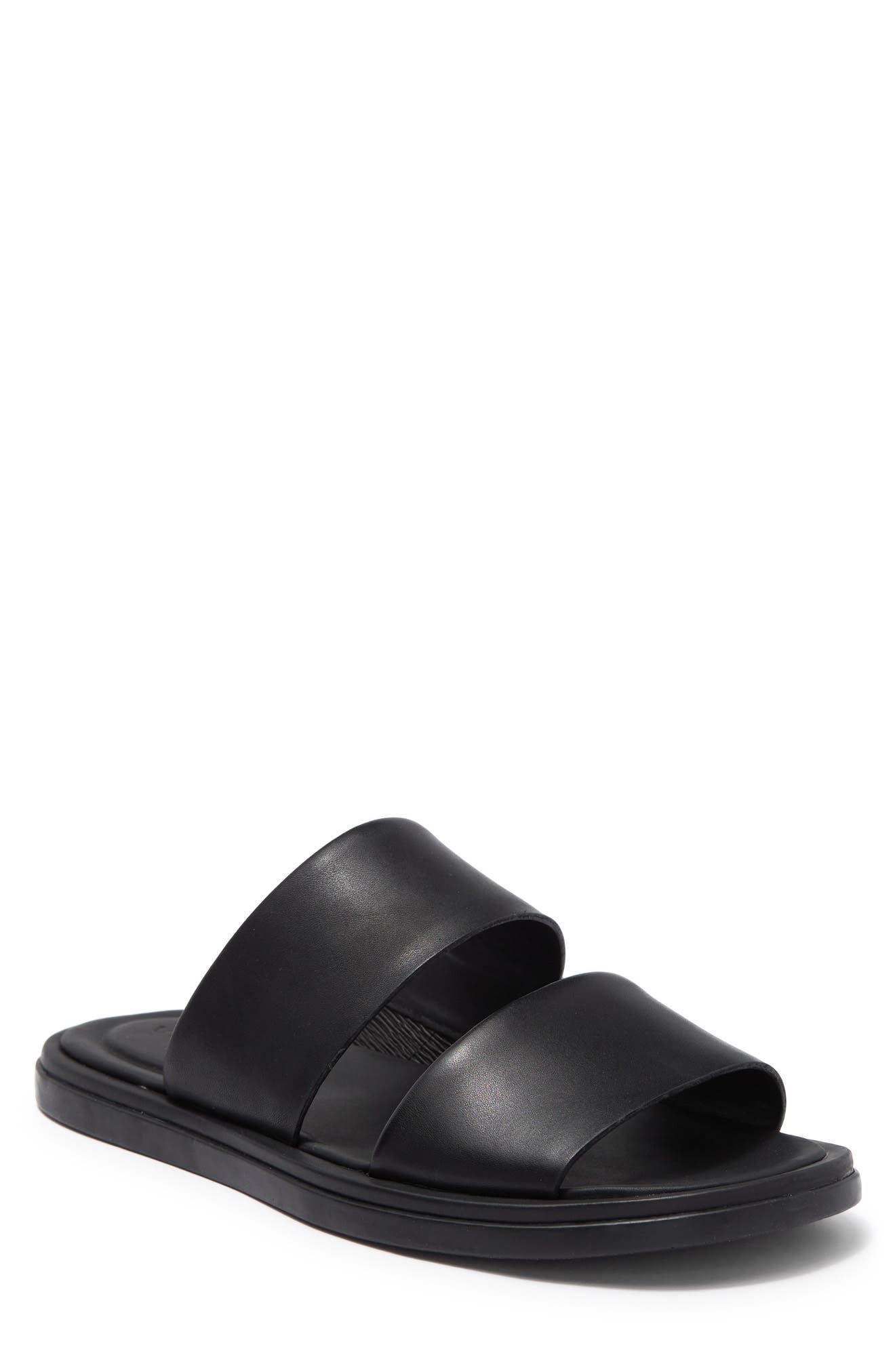 Vince Diego Leather Slide Sandal, Main, color, 