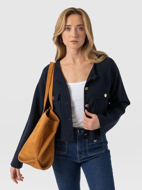 Saint + Sofia Maeva Knit Jacket