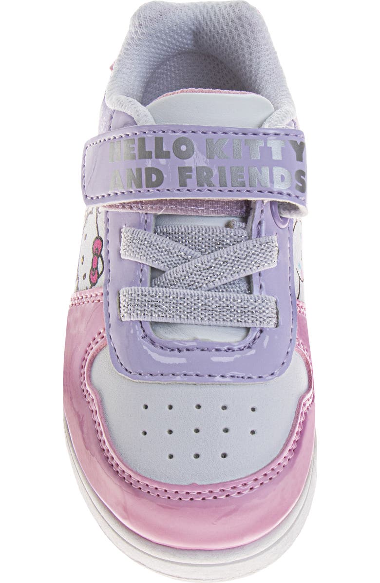 JOSMO Kids' Hello Kitty<sup>®</sup> & Friends Hook & Loop Sneaker, Alternate, color, Pink/ Purple